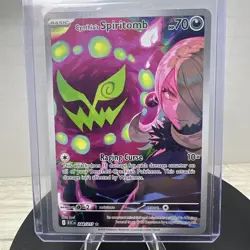 Cynthia’s Spiritomb 244/217 Illustration Rare Ascended Heroes Pokemon TCG Cards - Image 1