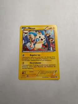 Minun 48/113 - LP Legendary Treasures - Pokemon 2013 Uncommon TCG Card - Image 1