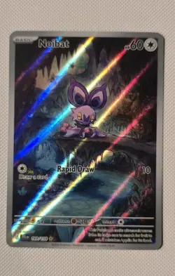 Noibat 169/159 SV Journey Together Illustration Rare Pokemon Card - NM - Image 1
