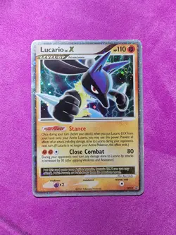 Pokemon Lucario LV.X - DP12 - Diamond & Pearl Promo Ultra Rare Card - Image 1