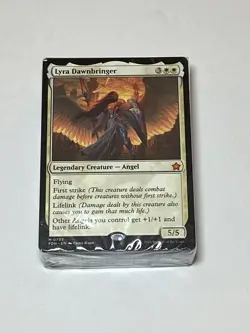 MTG Lyra Dawnbringer Foundations FDN Deck Only Sealed 2024-25 - Image 1