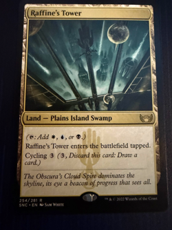 MTG Raffine's Tower Streets of New Capenna Rare NM - Image 1