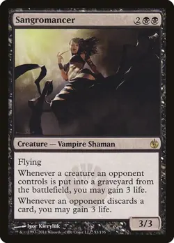 1x Sangromancer LP Eng MTG - Mirrodin Besieged - Image 1