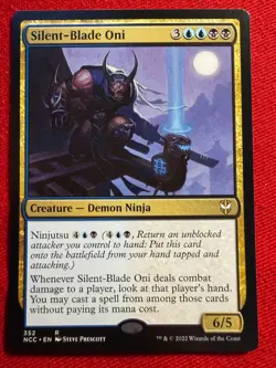 Near Mint - Silent-Blade Oni NCC 352 - Commander: Streets of New Capenna (MTG) - Image 1