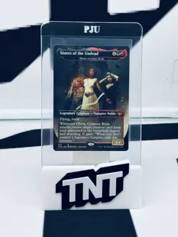 Sisters of the Undead Borderless Crimson Vow Magic the Gathering MTG - Image 1