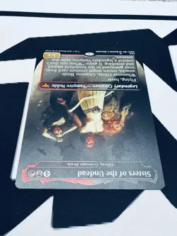 Sisters of the Undead Borderless Crimson Vow Magic the Gathering MTG - Image 4