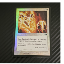 MTG Foil Seal of Cleansing Enchantment White 2000 Christopher Moeller 18/143 ENG - Image 1