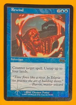 MTG REWIND (Foil) Arena Promo (OldManMTG 013-105) - Image 1