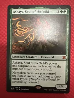Ashaya, Soul of the Wild Zendikar Rising Magic the Gathering - Image 1