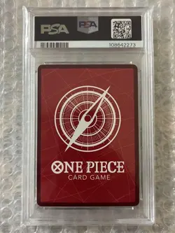 One Piece Card Ace Ink Picture Leader PSA10 - Image 2