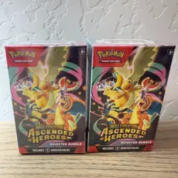 Ascended Heroes Booster Bundle's Lot of 2 Pokemon 2026 Mega Evolution New Sealed - Image 1