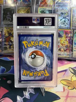 POKEMON VOLCANION FULL ART BLACK STAR PROMO XY185 HOLO PSA 9 - Image 2