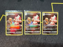x3 Alcremie TG08/TG30 Brilliant Stars Holo Ultra Rare Pokemon - Image 1