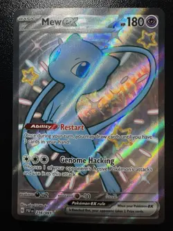 Pokemon TCG - S&V - Paldean Fates - Mew EX 216/091 - Shiny Ultra Rare - Image 1