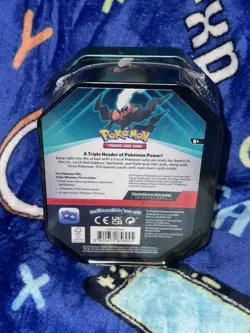 Pokemon TCG DARKRAI Triple Whammy Collector's Tin BRAND NEW Factory Sealed!!! - Image 3