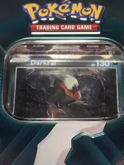 Pokemon TCG DARKRAI Triple Whammy Collector's Tin BRAND NEW Factory Sealed!!! - Image 4