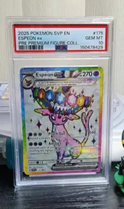 Pokemon Espeon ex SVP175 Promo Holo EX Scarlet & Violet PSA 10 GEM MT - Image 1