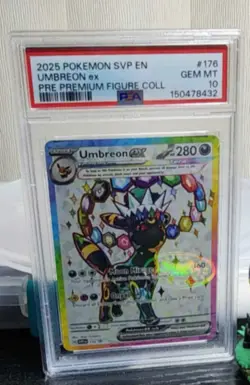 Pokemon Umbreon ex SVP176 Full Art Promo Holo Scarlet & Violet PSA 10 - Image 1