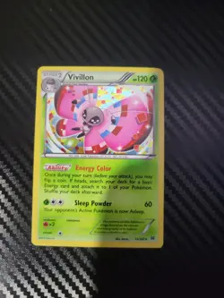 Pokemon Vivillon Cosmos Holo Stage 2 Miscellaneous Cards & Products 015/162 Card - Image 1