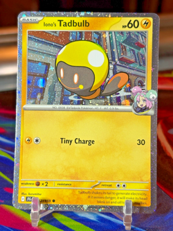 Pokemon TCG Journey Together IONO'S TADBULB 052/159 **COSMIC - Image 1