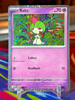 Pokemon TCG Mega Evolution RALTS 058/132 **COSMIC - Image 1