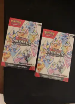 Pokemon TCG Prismatic Evolutions Booster Bundle Lot of 2 - NEW/FACTORY SEALED - Image 1