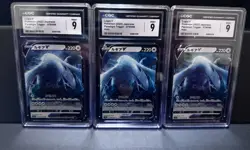 Pokemon Lugia V Paradigm Trigger CGC 9 Japanese Holo Card Lot 3 - Image 1