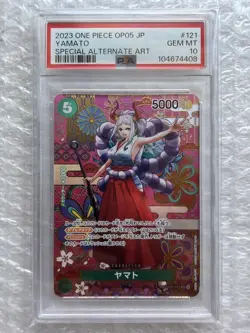 One Piece Card Yamato SP Special PSA10 - Image 1