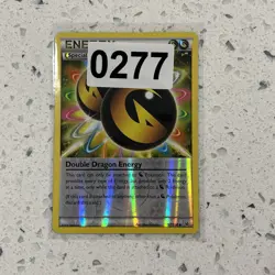 Double Dragon Energy 97/108 Reverse Holo Pokemon Card Roaring Skies 2015 LP - Image 3
