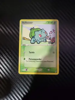 Pokemon Bulbasaur 50 HP Crystal Guardians 2006 45/100 Common Regular English - Image 1