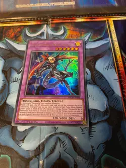 Yu-Gi-Oh! Dinomorphia Kentregina BACH-SP038 Ultra Rare 1st Edition Spanish NM - Image 3