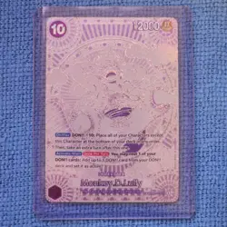 One Piece TCG | OP11 Monkey.D.Luffy Silver SP (OP05-119)| English | **LP-MP** - Image 5