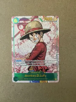 MONKEY D. LUFFY OP13-118 Alt Art - Carrying On His Will One Piece TCG - Image 2