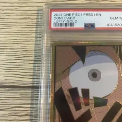 One Piece Luffy Don! Card PSA10 Super Parallel - Image 3