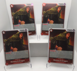 Monkey D. Dragon Playset - OP13-017 x4 - Carrying On His Will - One Piece TCG - Image 1