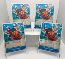 Kouzuki Oden Playset - OP09-047 x4 - Emperors in the New World - One Piece TCG - Image 1