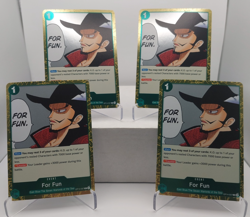 For Fun Playset - OP14-037 x4 - The Azure Sea's Seven - One Piece TCG - English - Image 1