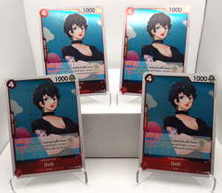 Doll Playset - OP11-008 x4 - A Fist of Divine Speed - One Piece TCG - English - Image 1