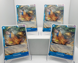 Crocodile Playset - ST17-001 x4 - Starter Deck 17 - One Piece TCG - English - Image 1