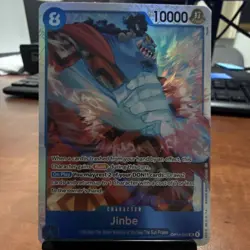 Jinbe OP14-049 SR Foil Rush 10000 Power 8 Cost One Piece CCG EN Bandai - Image 1