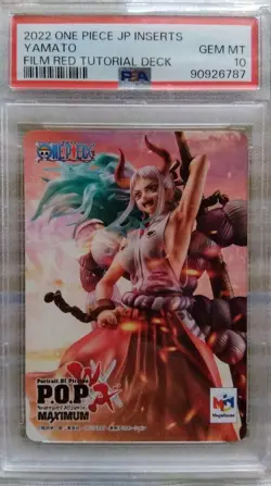 Super rare, not for sale, One Piece Card 2022 Yamato psa10 P.O.P - Image 2