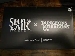MTG Secret Lair x Dungeons & Dragons Astarion’s Thirst FOIL - Image 1
