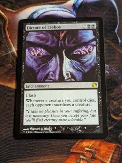 MTG Sticker CEDH Dictate of Erebos - Image 1