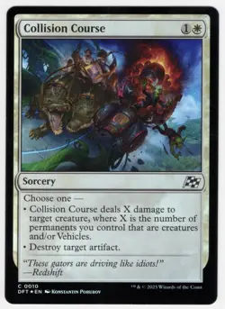 MTG Aetherdrift *FOIL* C Collision Course #0010 - Image 1