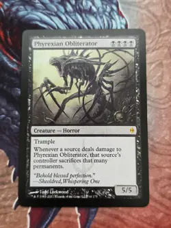 MTG Sticker CEDH Phyrexian Obliterator - Image 1