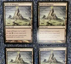 MTG "Vault of Whispers" Set of 4 !!Lightly Played/NM!! Mirrodin #286 - Image 3