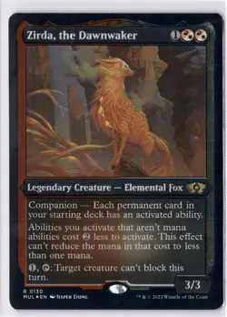 Zirda, The Dawnwalker NM/M* ETCHED FOIL Multiverse Legends 0130 mtg -UnltdCards - Image 1