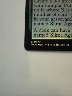 4x MTG Slime Against Humanity 0177 1x Foil 3x Reg Murders at Karlov Manor MKM NM - Image 3
