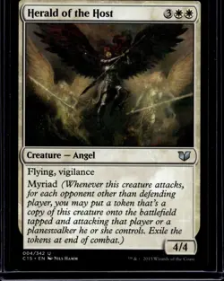 Herald of the Host #4 (NM) Commander 2015 C15 Magic MTG - Image 1