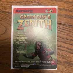 MTG The Pinnacle of the Green Sun SPG English Version Popular Used - Image 1